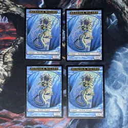 4x Merfolk Wizard Token - Lorwyn MTG - Image 1