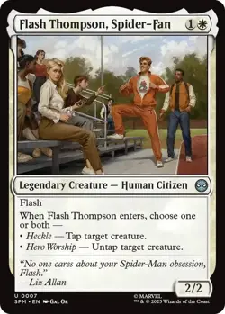 Flash Thompson, Spider-Fan Magic: The Gathering • U • 7 Marvel's Spider-Man - Image 1