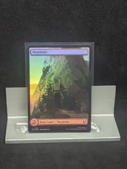 Mountain 295 FOIL FULL ART NM X1 Avatar The Last Airbender MTG - Image 1