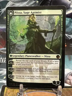 MTG | Nissa, Vastwood Seer - Sage Animist [FTV: Transform]✨FOIL✨ - Image 2