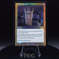 Grim Monolith: 1999 Magic the Gathering - Urza's Legacy Foil - Image 2