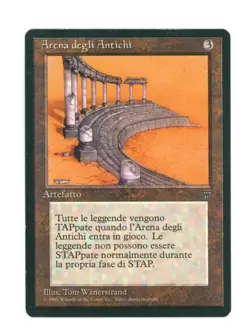 MTG Italian Legends FBB Arena of the Ancients Rare Italian MP- Moderately Played - Image 1