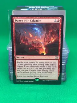 MTG - DANCE WITH CALAMITY - March of the Machine Com (R) - Image 1