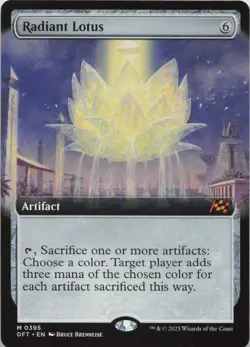 Radiant Lotus (Extended Art) M Aetherdrift 395 - LP MTG - Image 1