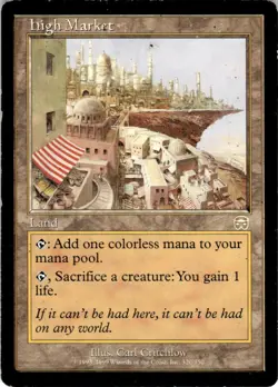 1999 Magic The Gathering Mercadian Masques High Market #320 Light Play - Image 1