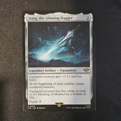Sting, the Glinting Dagger - MTG - EN - NM - Lord of the Rings - 250 - Image 1