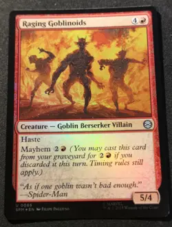 Raging Goblinoids - Foil - SPM - MTG - EN - NM - 0085 - Image 1