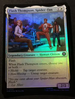 Flash Thompson, Spider-Fan - Foil - SPM - MTG - EN - NM - 0007 - Image 1