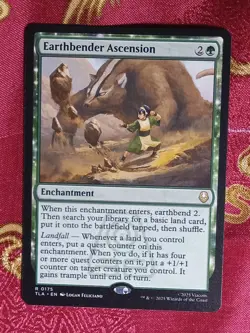 Earthbender Ascension Avatar: The Last Airbender Magic The Gathering MTG green - Image 1