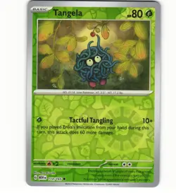 2023 Near Mint Pokemon Tangela 114/165 Reverse Scarlet Violet 151 English - Image 1