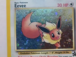 Pokemon Wotc Black Star Promo #11 Holo EEVEE,,never played - Image 2