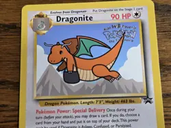 Pokemon Wotc Black Star Promo # 5 Movie Promo DRAGONITE **not played** - Image 2