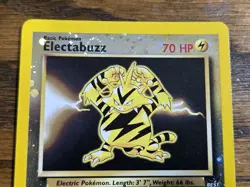 Pokemon Reverse Holo Best Promo Electabuzz #1 (Not Played),**2-swirls** - Image 2