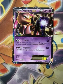 Pokemon Mewtwo-EX (BW45/143) BW Black Star Promos HOLO - Image 1