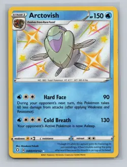 Pokemon TCG Shining Fates: Shiny Vault #SV037/SV122 Arctovish LP - Image 1