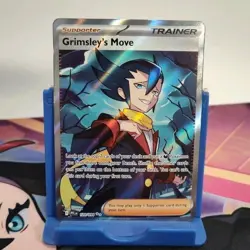 Grimsley’s Move 120/094 Phantasmal Flames Holo Ultra Rare Full Art Pokemon TCG - Image 1