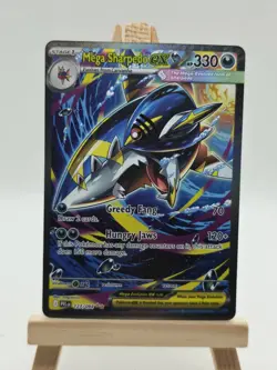 Pokemon TCG Mega Sharpedo ex 127/094 Phantasmal Flames Special Illustration - Image 1