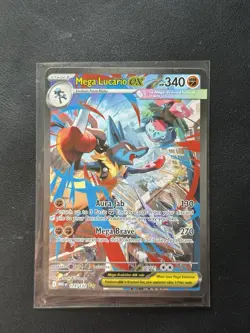Pokemon TCG Mega Lucario EX 179/132 ⭐⭐ SIR Mega Evolutions English NM/M - Image 2
