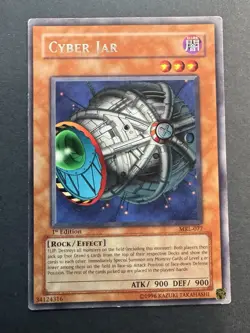 Cyber Jar MRL-077 Magic Ruler 1st Edition MP Condition Yu-Gi-Oh - Image 1