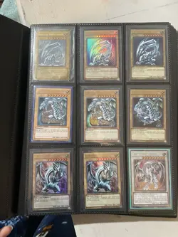 yugioh binder collection Lot Summoned Skull,blue Eyes White Dragon,Dark Magician - Image 2