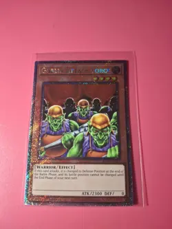 Yugioh! Goblin Attack Force - RA03-EN101 - Platinum Secret Rare - 1st Edition Ne - Image 1
