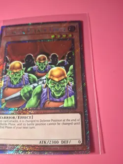 Yugioh! Goblin Attack Force - RA03-EN101 - Platinum Secret Rare - 1st Edition Ne - Image 2