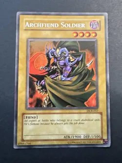 Archfiend Soldier DCR-057 Dark Crisis-Unlimited Edition Rare LP - Image 1
