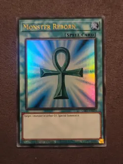 YuGiOh! Monster Reborn LART-EN074 Ultra Rare LIMITED Ed NM/VLP - Image 1