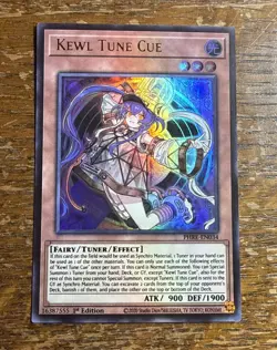 Yugioh! 1x Kewl Tune Cue PHRE-EN034 Ultra Rare 1st Ed NM - Image 1