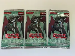 Lot of (3) Yu-Gi-Oh! Power of the Duelist 1st Edition Booster Packs Sealed - Image 1