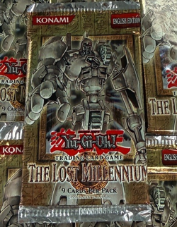 Lot of (2) Yu-Gi-Oh! The Lost Millennium 1st Edition Booster Packs Sealed - Image 2