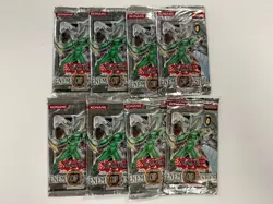 Lot of (8) Yu-Gi-Oh! Enemy of Justice 1st Edition Booster Packs Sealed - Image 1