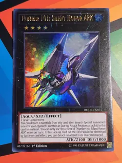 Yugioh Number 101: Silent Honor ARK DUDE-EN017 Ultra Rare 1st Ed NM x1 - Image 1