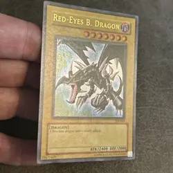 Yu-Gi-Oh! Red Eyes Black Dragon SDJ-001 Red-Eyes B. Ultra Rare - Image 2