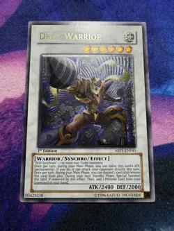 YuGiOh Drill Warrior ABPF-EN041 1st Edition Ultimate Rare NM - Image 1