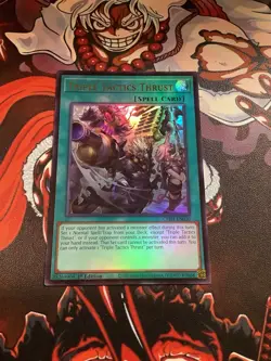 Triple Tactics Thrust CH01-EN030 Ultra Rare 1st Edition NM Yugioh - Image 1