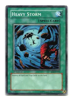 Heavy Storm - SD6-EN023 1st Edition - YuGiOh-MP - Image 1