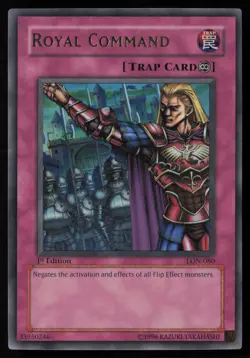 Yugioh Royal Command LON-080 1st Edition Ultra Rare NM - Image 1