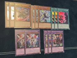 Artmage Deck Core Yugioh Duelist Advance Diactorus Nerva Finmel Graflare Varnish - Image 1