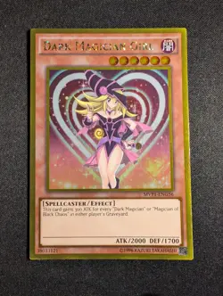 Yugioh - Dark Magician Girl MVP1-ENG56 Unlimited Gold Ultra Rare NM - Image 1