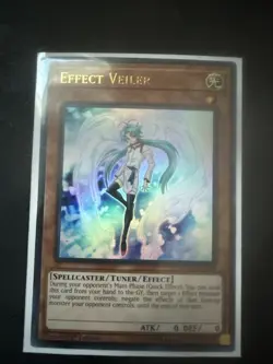 Effect Veiler Ultra Rare DUDE-EN028 Yu-Gi-Oh TCG - Image 1