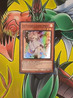 Yu-Gi-Oh! Ash Blossom & Joyous Spring RA04-EN025 Super Rare 1st Ed NM - Image 1