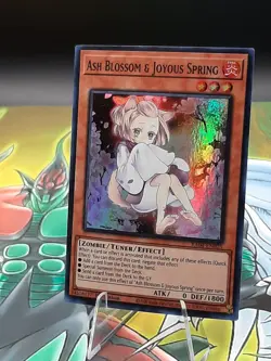 Yu-Gi-Oh! Ash Blossom & Joyous Spring RA04-EN025 Super Rare 1st Ed NM - Image 2