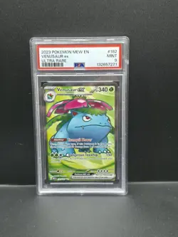 Pokemon Venusaur EX Holo Ultra Rare TCG Card 182/165 Scarlet & Violet 151 Psa 9 - Image 1