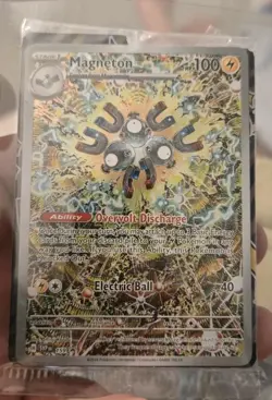 Pokemon TCG Magneton Scarlet & Violet Promo Card 159 Sealed - Image 1