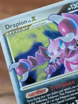 LP - Drapion Lv.X 123/127 Platinum Ultra Rare Pokemon Card 2009 - Image 2