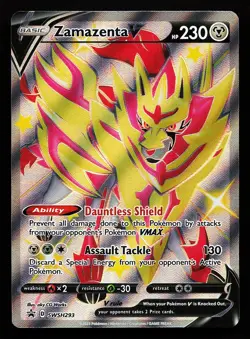 Zamazenta V SWSH293 Sword & Shield Promo Pokemon Card - Image 1