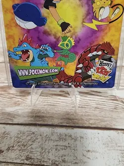 Pokemon Card Mudkip 12/15 Nintendo Wendy's Promo Original HP - Image 3