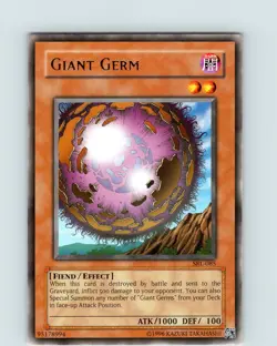 Yu-Gi-Oh TCG Giant Germ SRL-085 Unlimited Regular Rare Card NM - Image 1