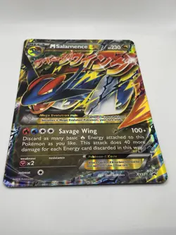 M Salamence EX Black Star Promo XY171 Regular Size Card - Pokemon - Mega MP 2016 - Image 3